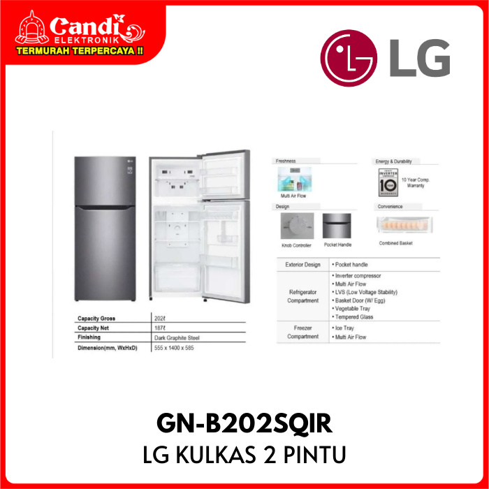 Lg Refrigerator 2 Door